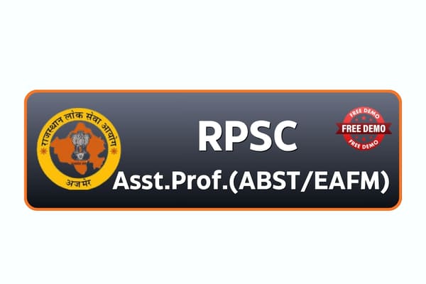 RPSC College Lecturer Demo